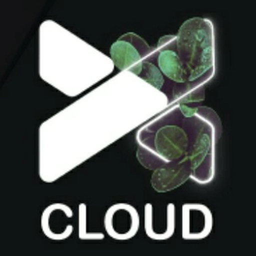 Logo do app XCloud para IPTV Smarters Pro